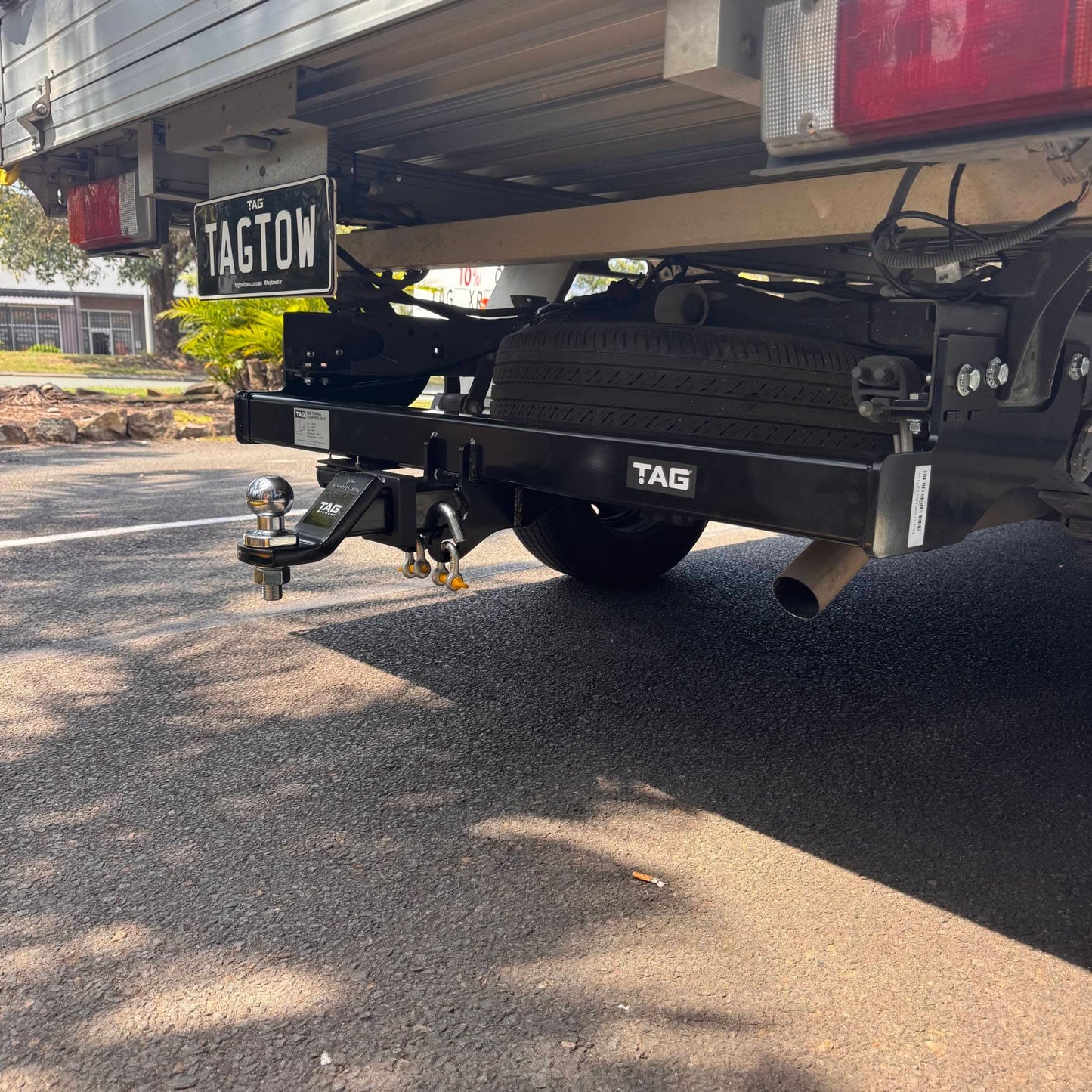 TAG Heavy Duty Towbar & Wiring Kit For Toyota Hilux Models With No Rear Bumper Step (04/2005 - 07/2008)