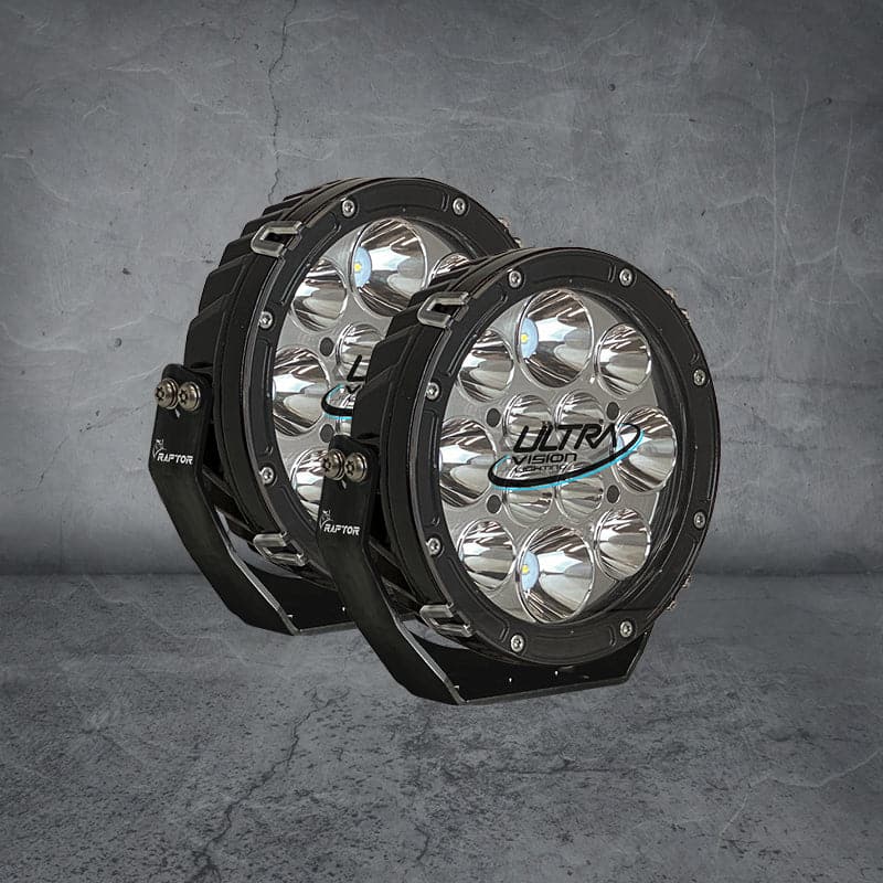 Raptor 70 LED 7″ Driving Light (Pair) – Essential 4x4