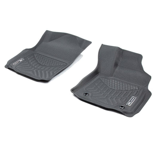 Toyota Hilux Dual Cab MANUAL 2015 - Onwards Front Pair Only 3D MAXTRAC RUBBER mats - Essential4x4