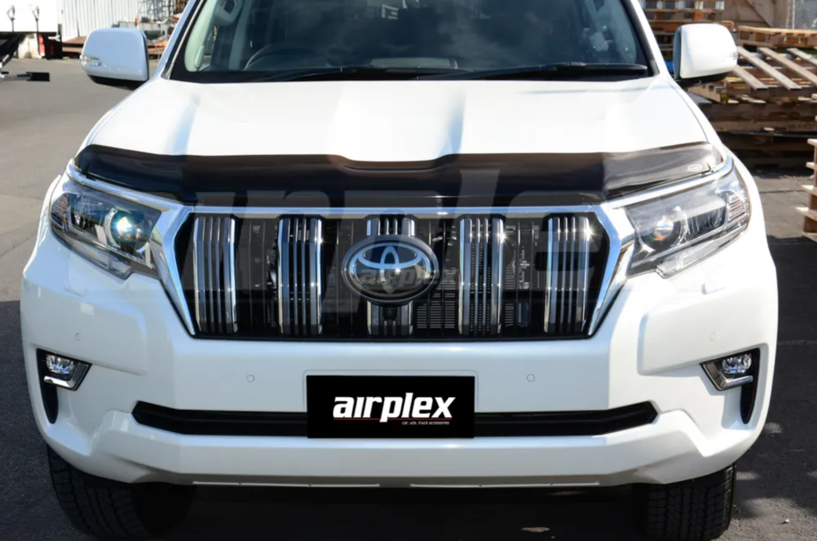 Bonnet Guard Toyota Land Cruiser Prado - Dark Tint - Essential4x4