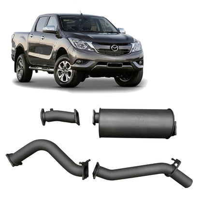 Redback Extreme Duty Exhaust for Mazda BT-50 (07/2016 - 09/2020)