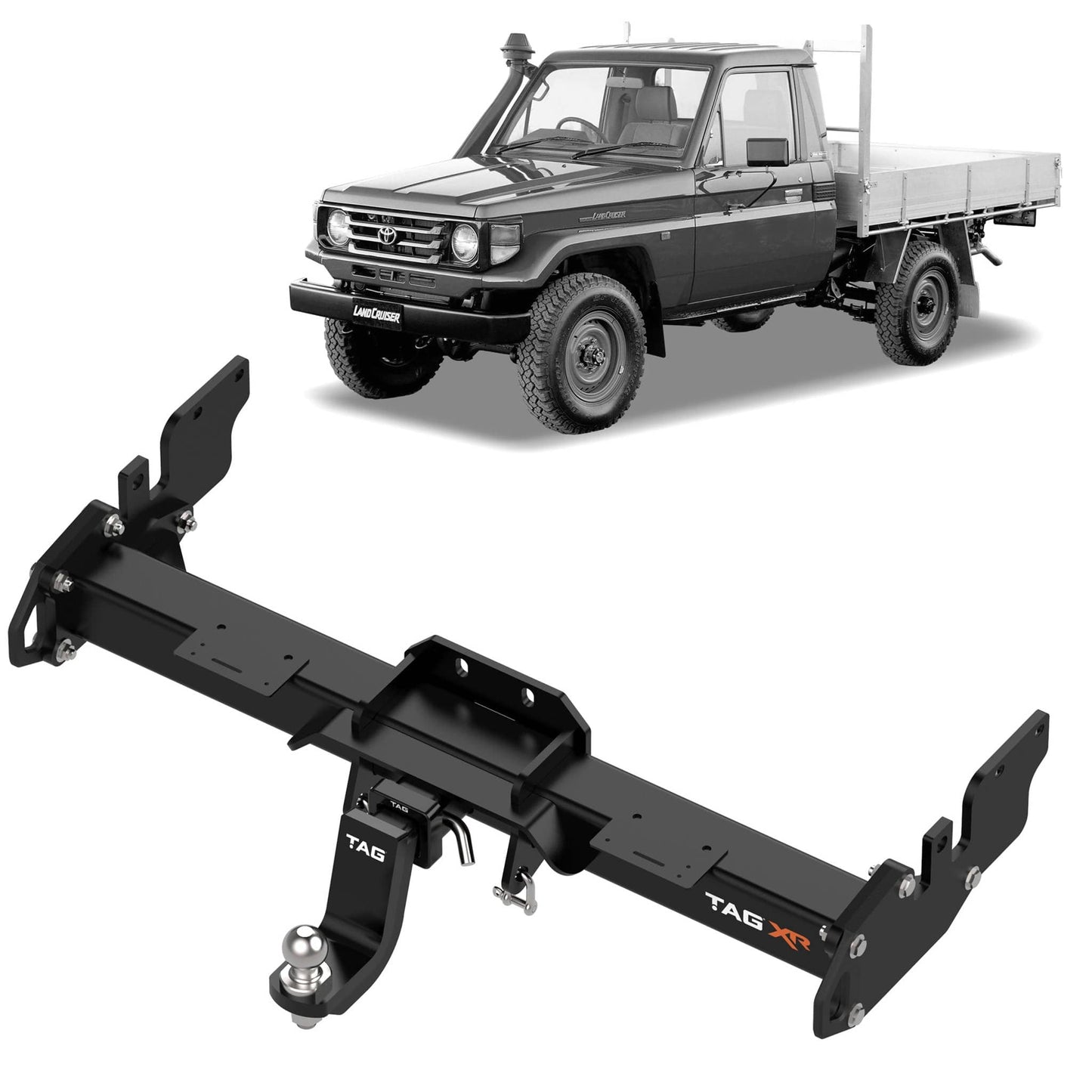 TAG 4x4 Recovery Towbar for Toyota Landcruiser (10/1990 - 07/2012)